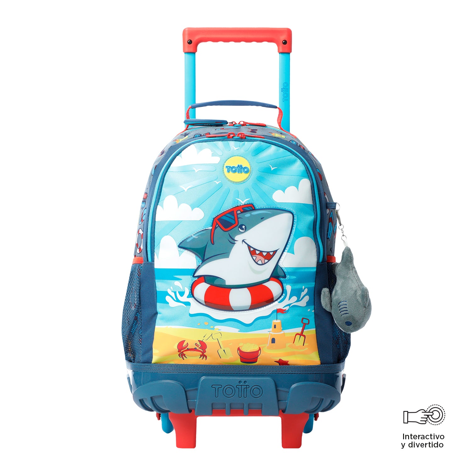 Wheeled Backpack LITTLE SURFER M 7Y5 – Totto Guyana