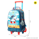 Wheeled Backpack LITTLE SURFER M 7Y5