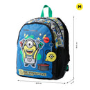 Backpack Minions Chemical M Blue 8JPM