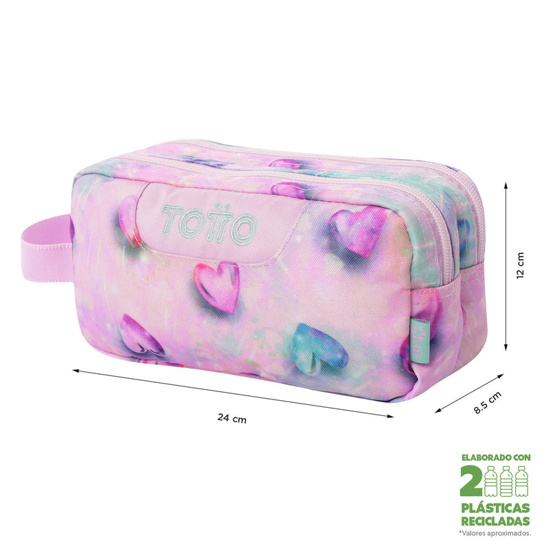 Pencilcase ESCUADRA GLITTER 1KB
