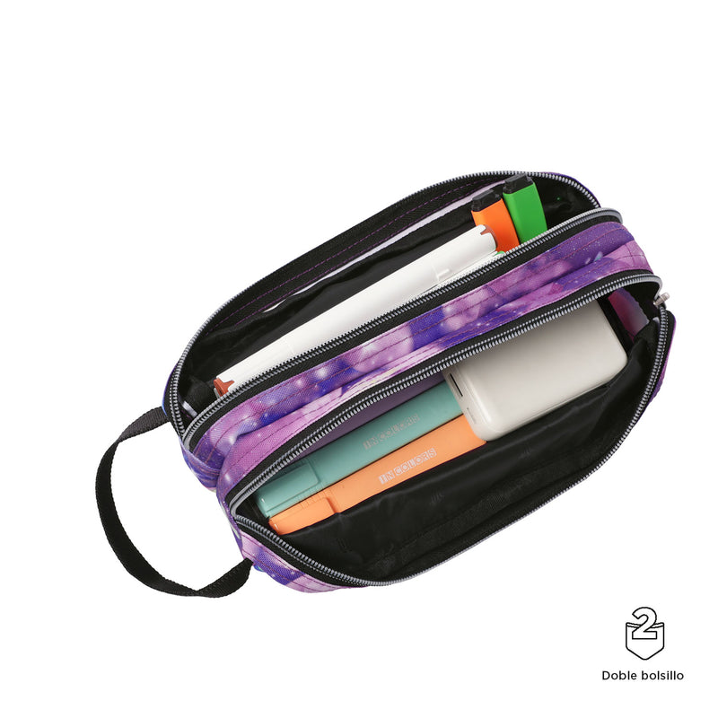 Pencilcase ESCUADRA GLITTER 5Q6