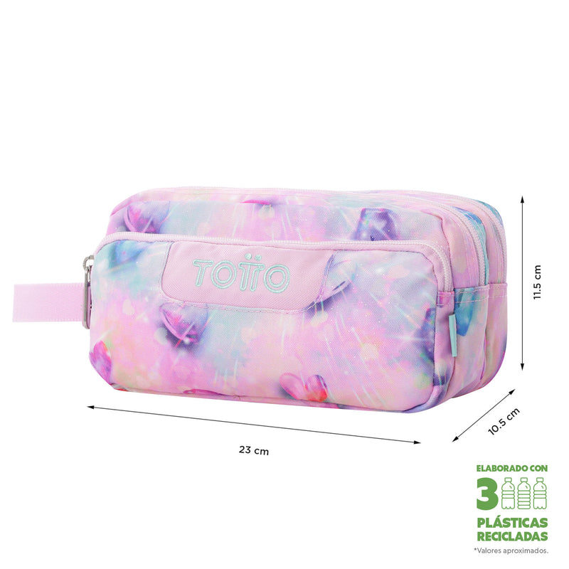 Pencilcase AGAPEC GLITTER 1KB