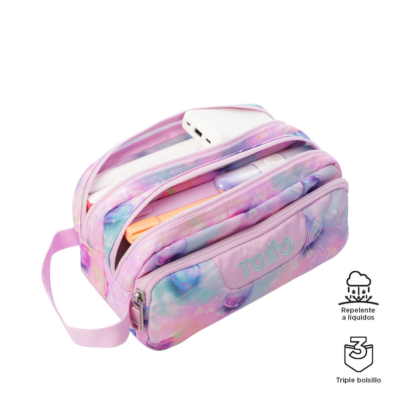 Pencilcase AGAPEC GLITTER 1KB