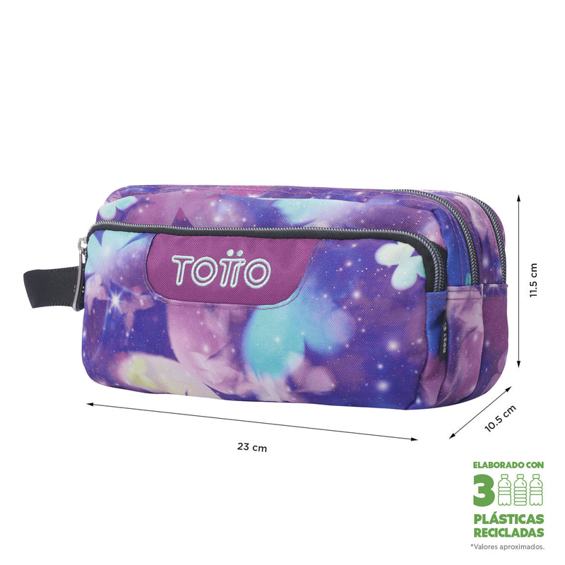 Pencilcase AGAPEC GLITTER 5Q6