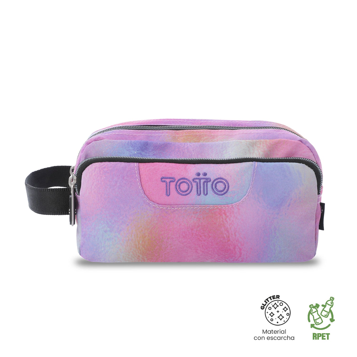 Pencilcase AGAPEC GLITTER 0IN