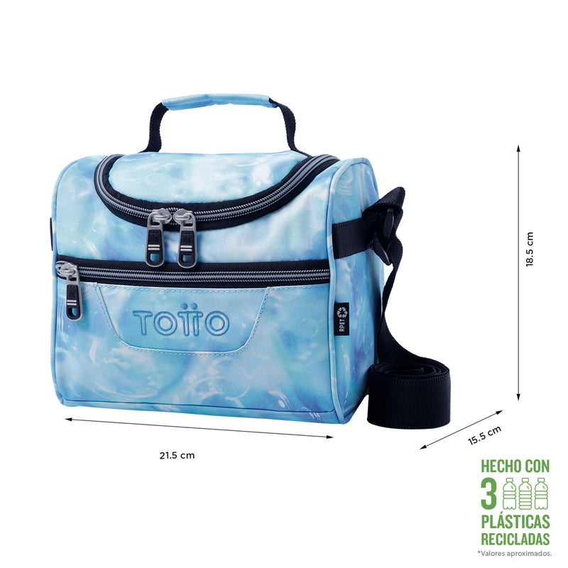 Lunchbag Pizarra Glitter Blue 9J7