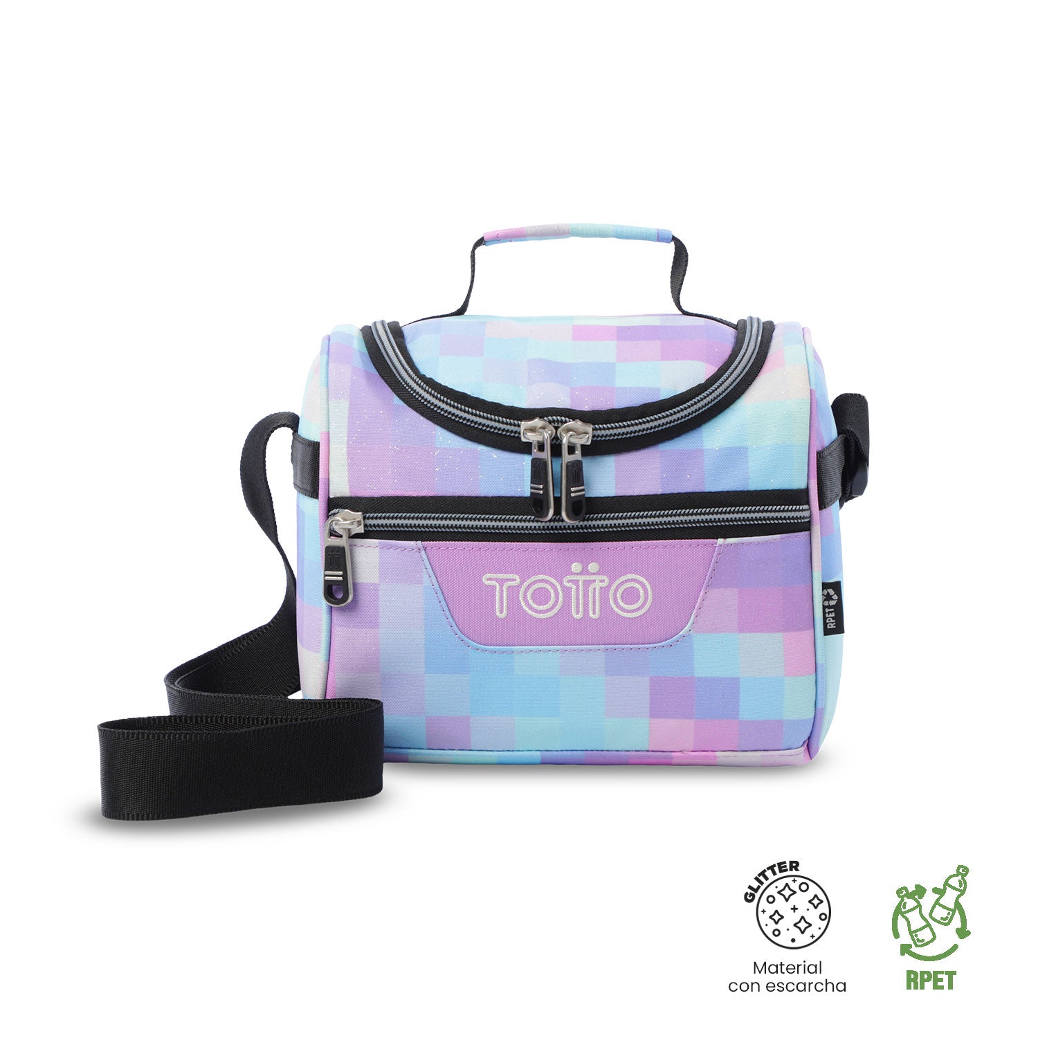 Lunchbag PIZARRA GLITTER  3FW