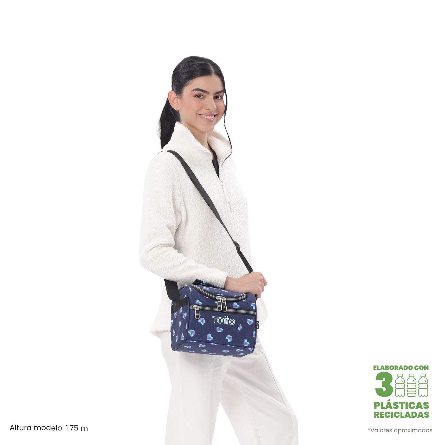 Lunchbag PIZARRA GLITTER  4FE