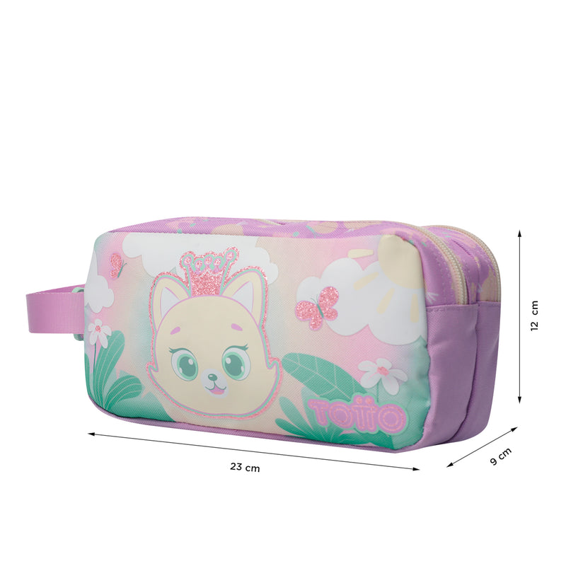 Pencilcase 2 Compartments QUEEN CAT 1K5