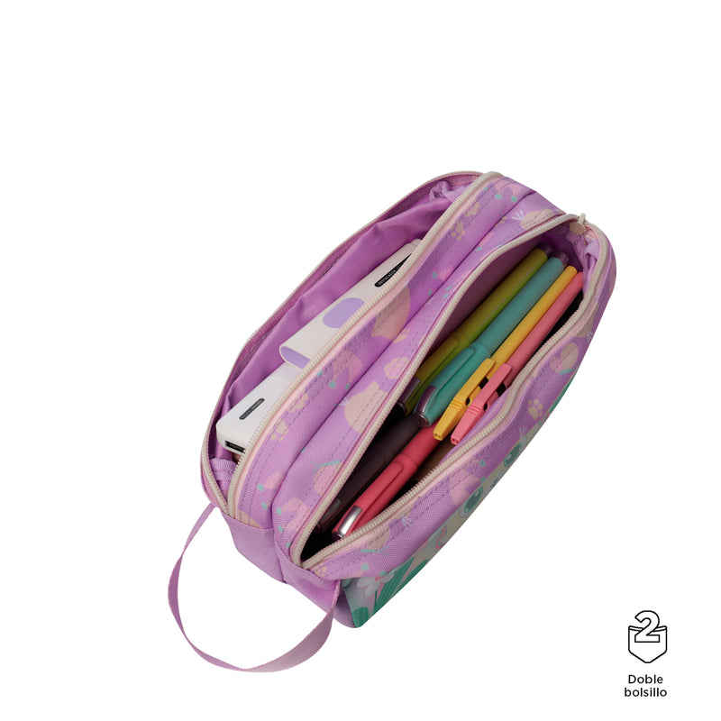 Pencilcase 2 Compartments QUEEN CAT 1K5