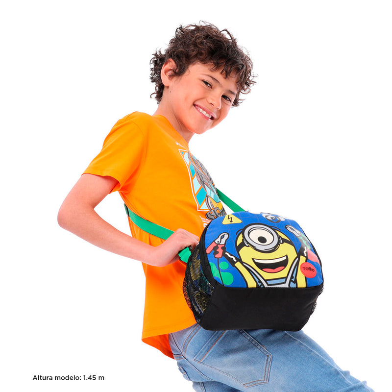 Lunchbag Boy Minions Chemical Blue 8JPU