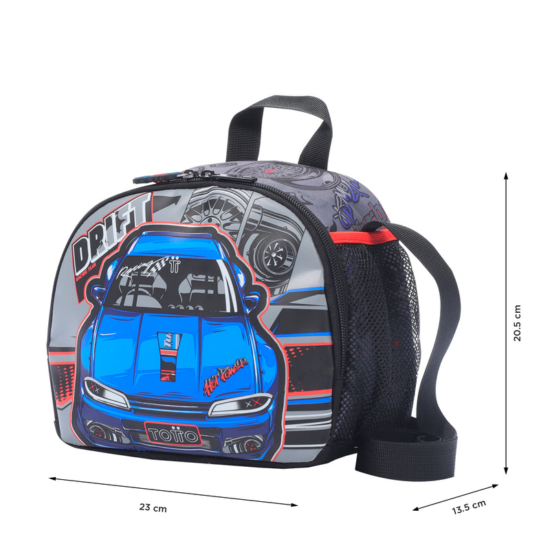 Lunchbag for Boy Racing White 5HRU