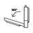 180° opening