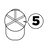 Five Helmets