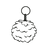 Keychain with Pompom