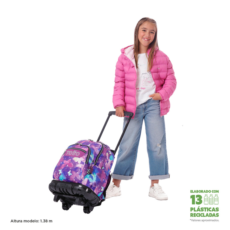 Wheeled Backpack RENGLON GLITTER 5Q6