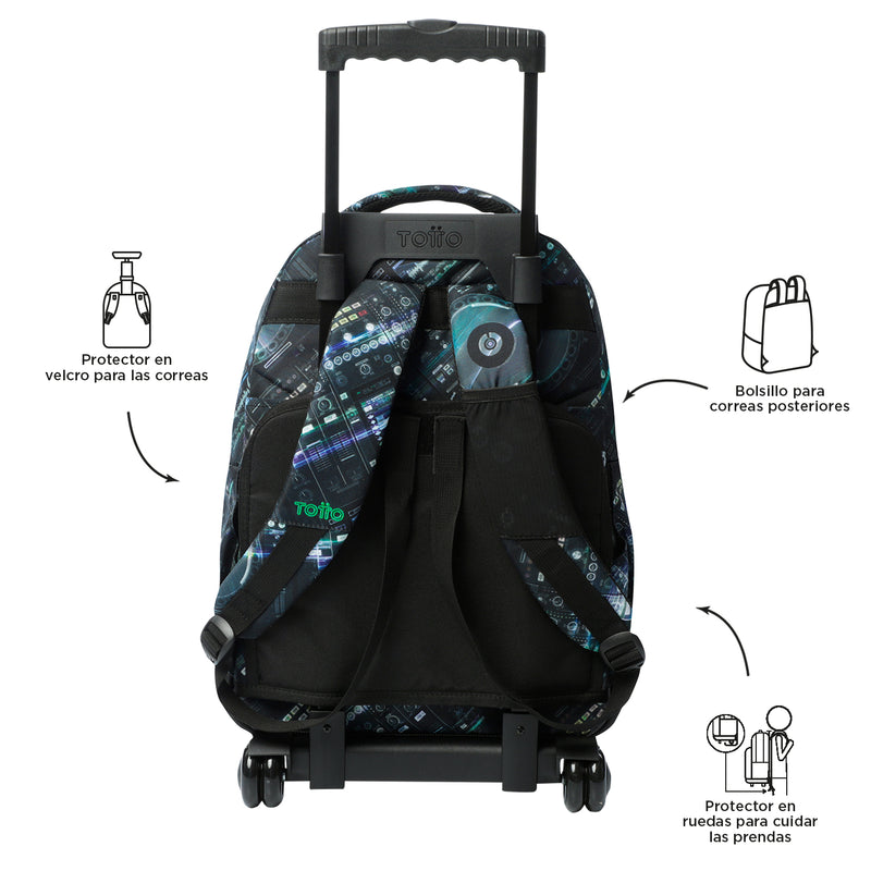 Wheeled Backpack RUE BOMPER RENGLONES 7CF