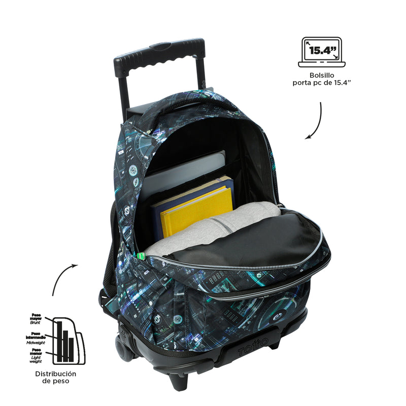 Wheeled Backpack RUE BOMPER RENGLONES 7CF