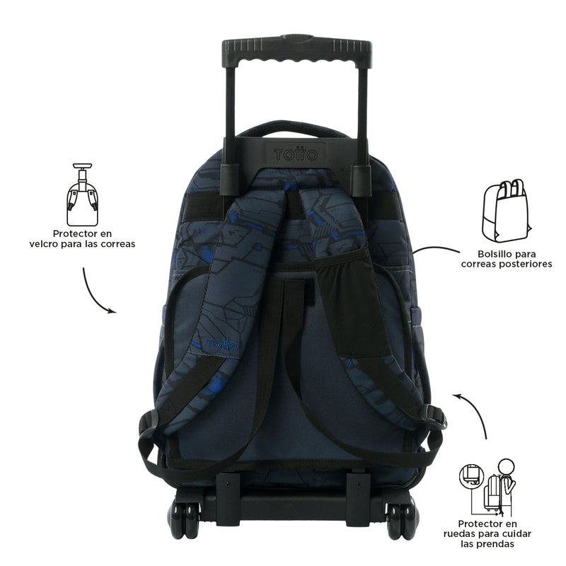 Wheeled Backpack RENGLONES 7Y6