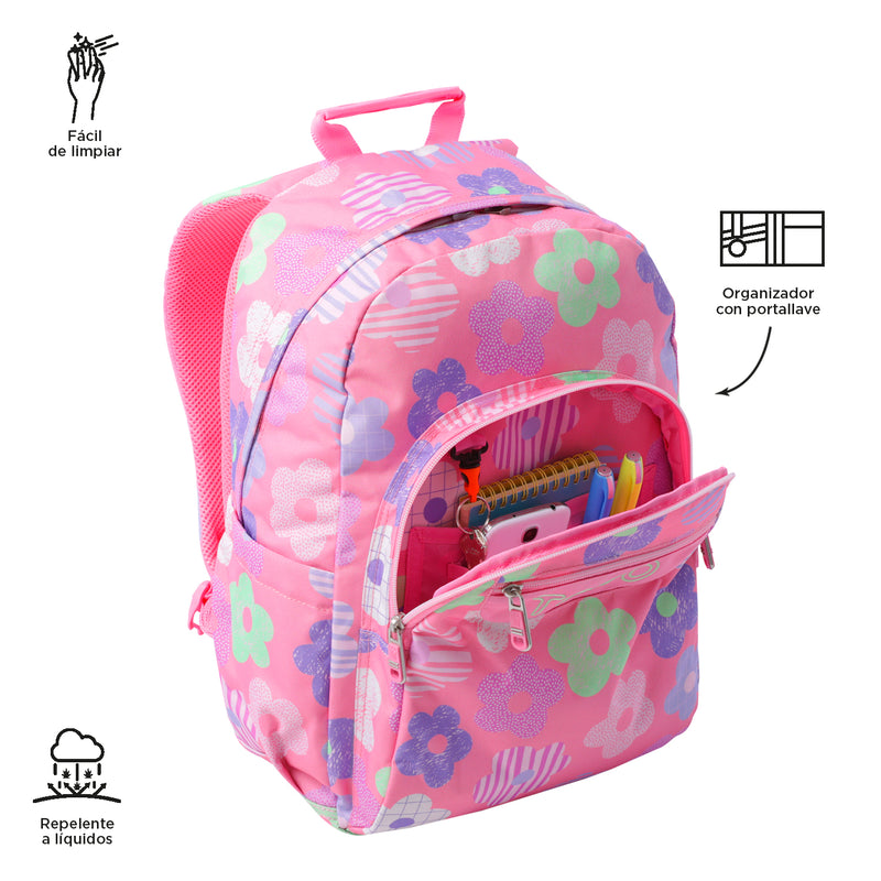 Backpack Acuarela Pink 0KE