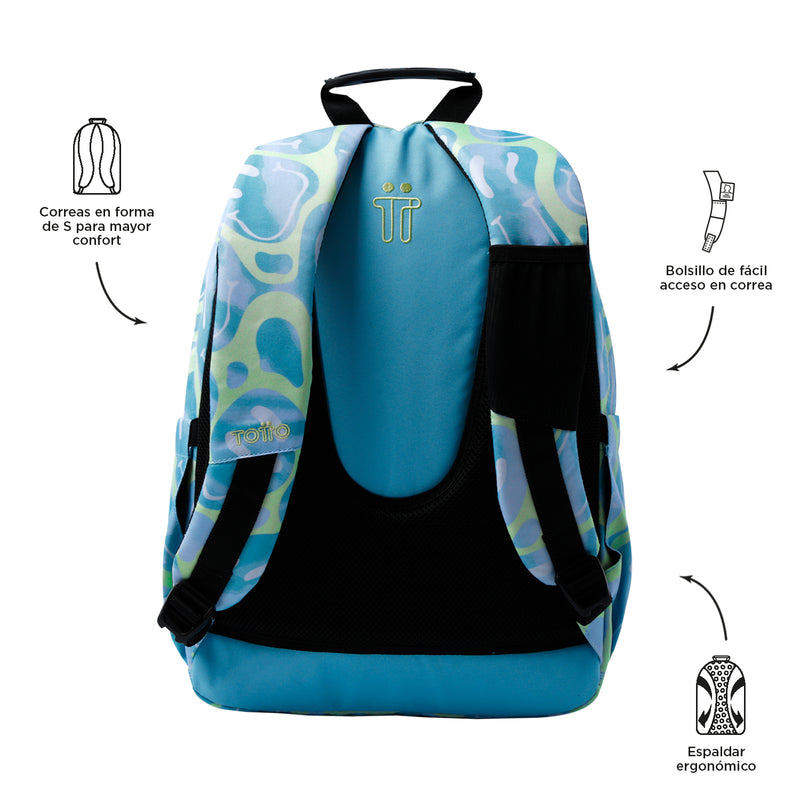 Backpack Acuarela Yellow 2AU