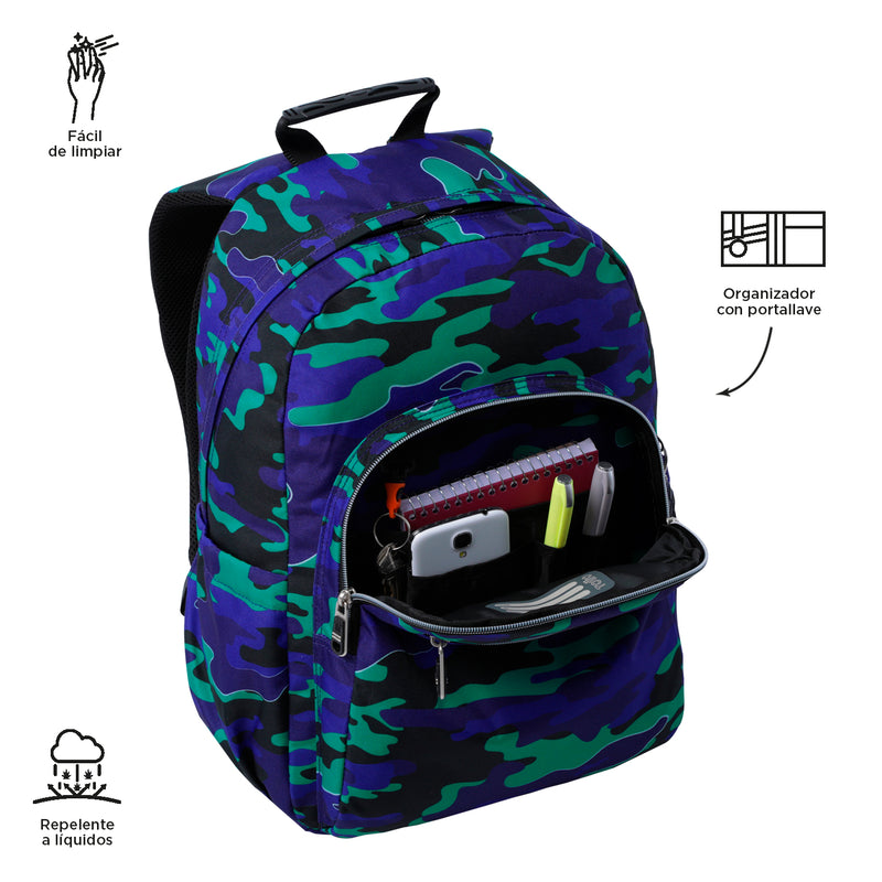 Backpack Acuarela Blue 8JY