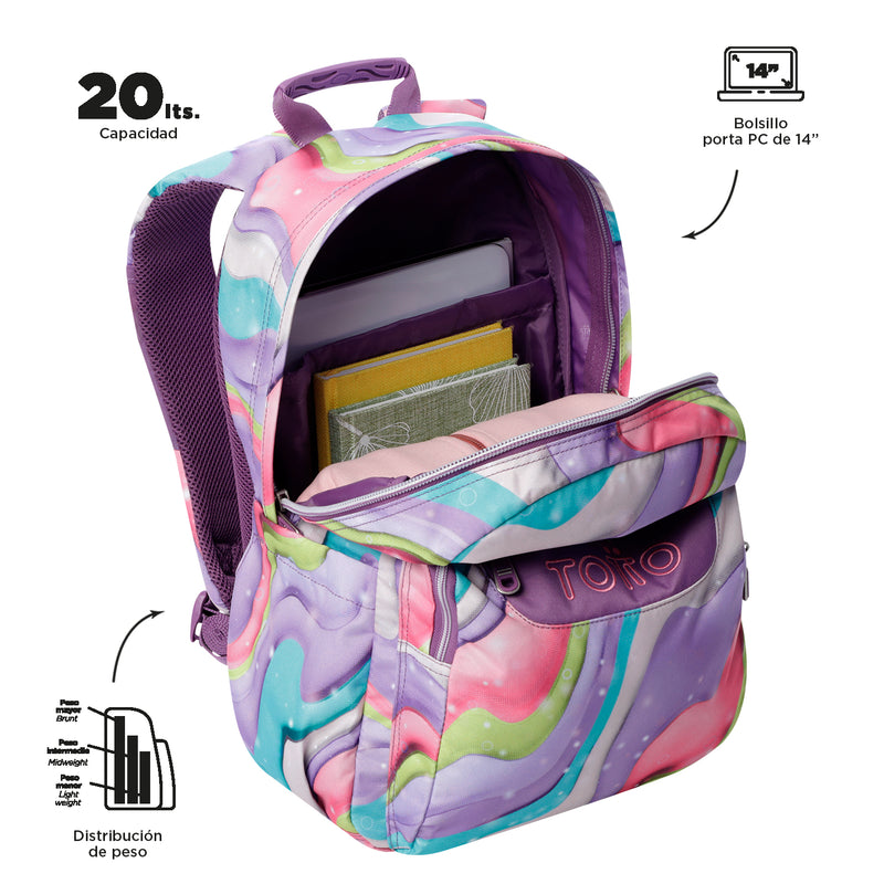 Backpack ACUARELA 4QR