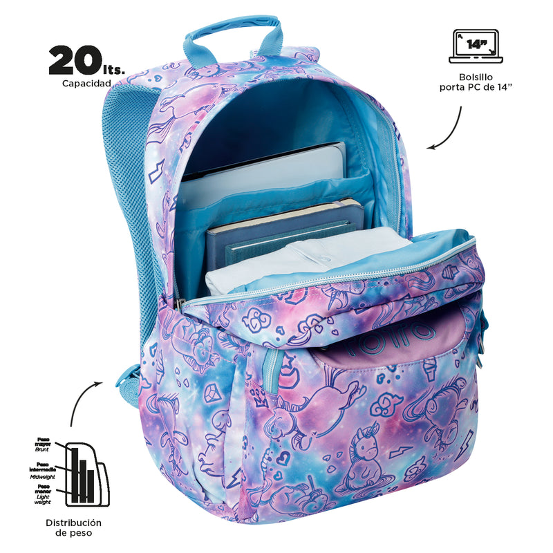 Backpack ACUARELA 4QS