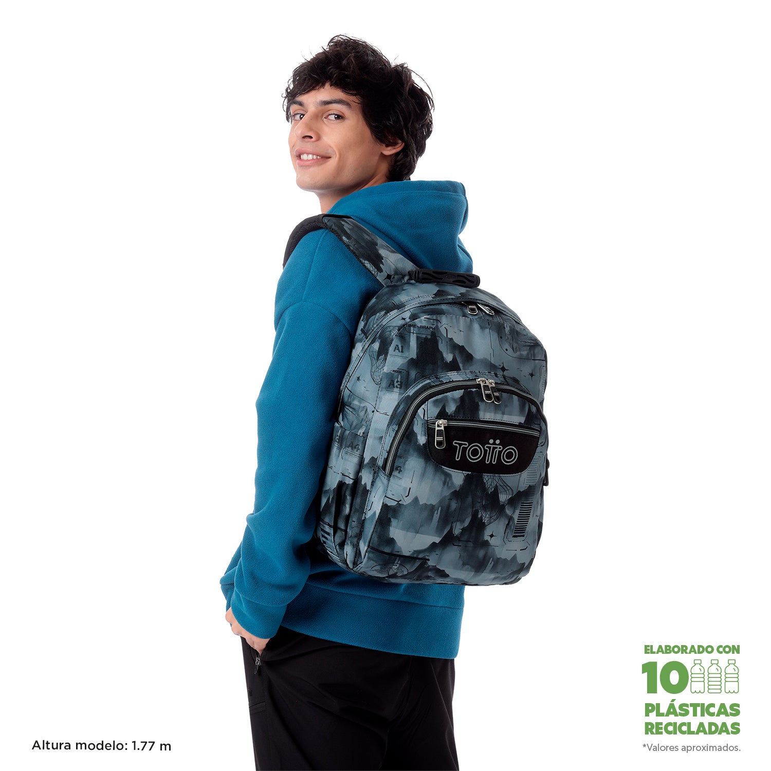 Backpack ACUARELA 7YK – Totto Guyana