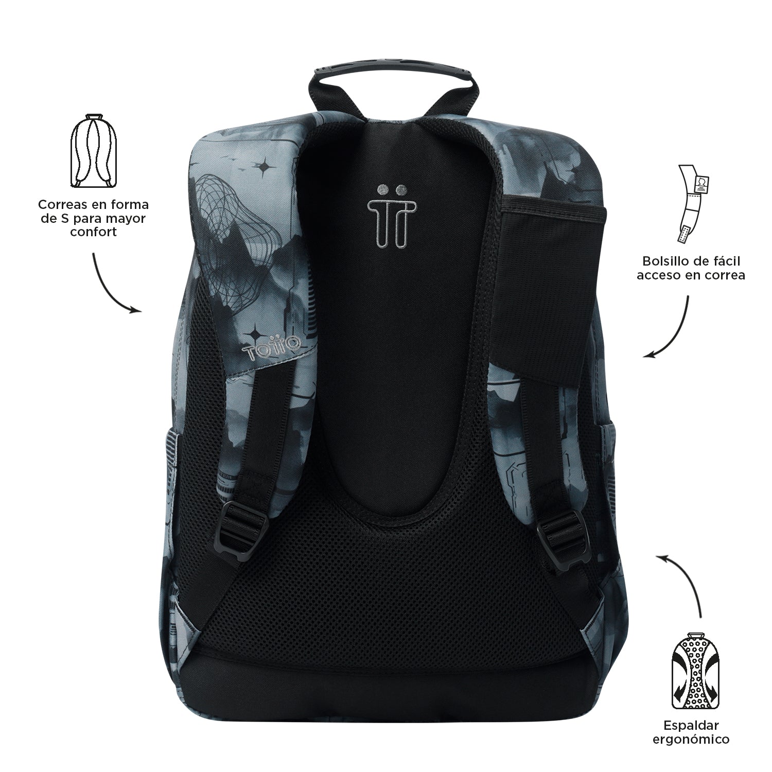 Backpack ACUARELA 7YK – Totto Guyana