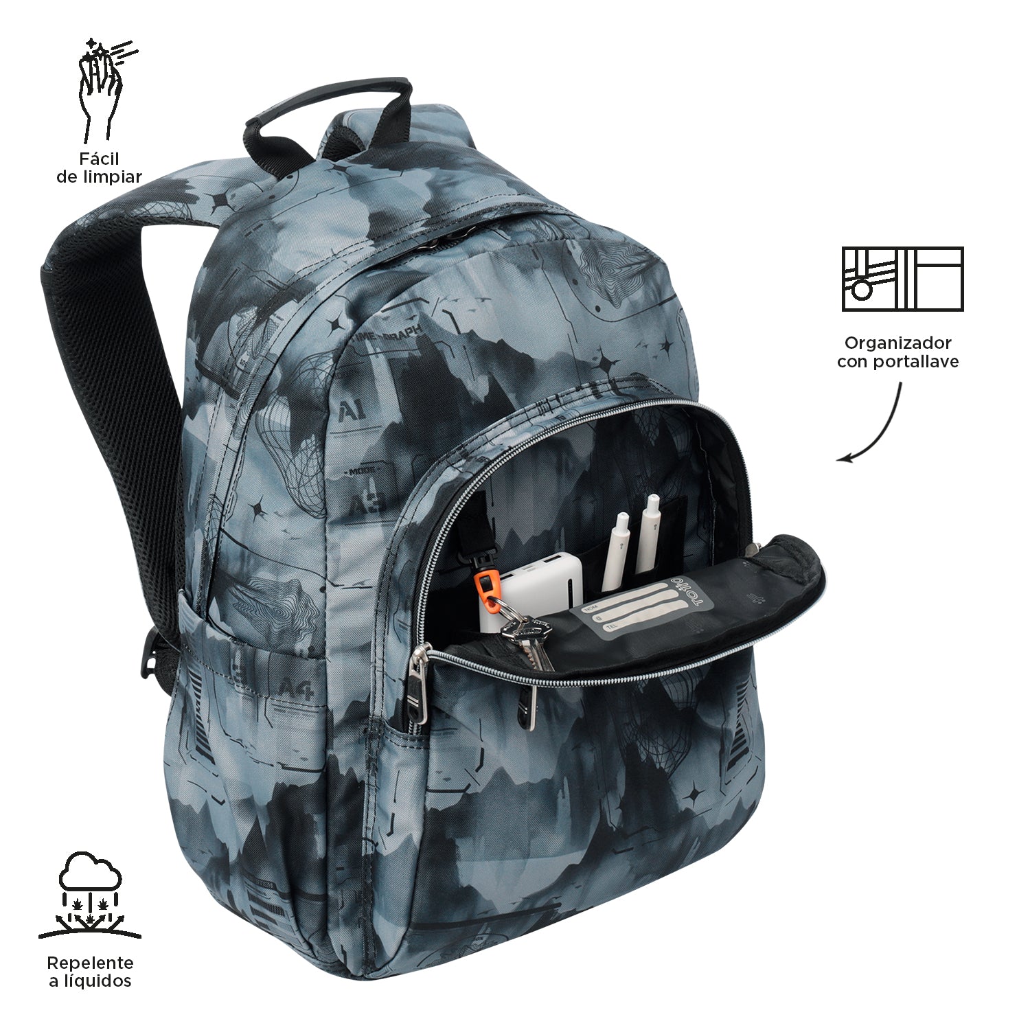 Backpack ACUARELA 7YK – Totto Guyana