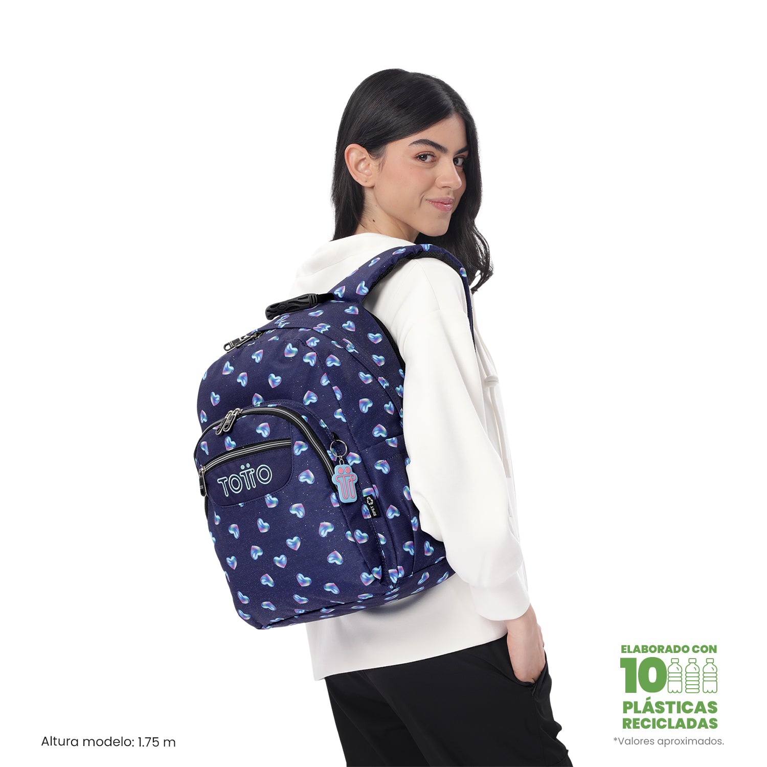 Backpack ACUARELA GLITTER  4FE