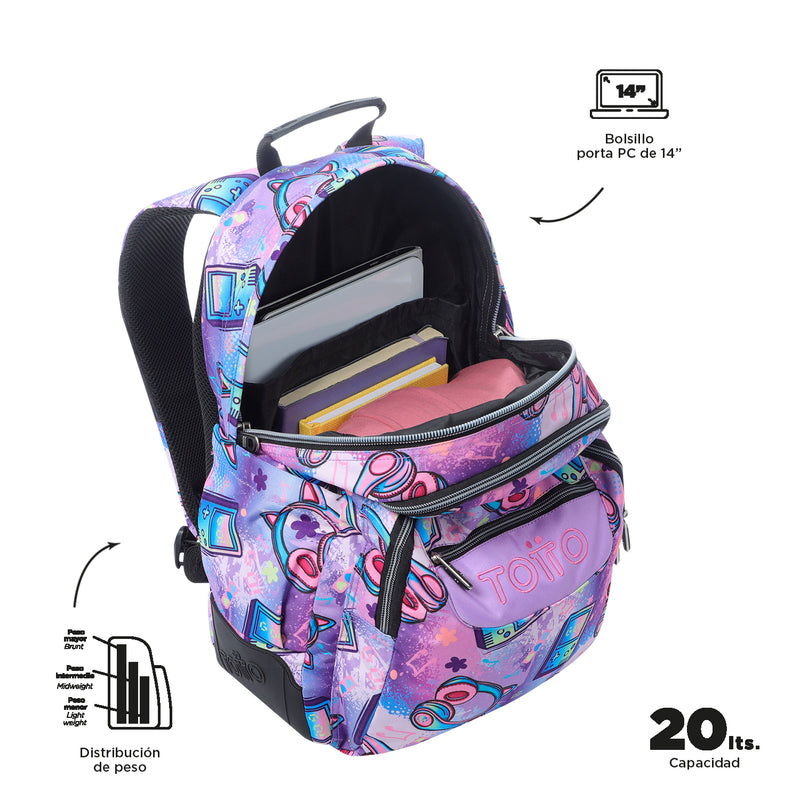 Backpack Rayol Purple 4QH