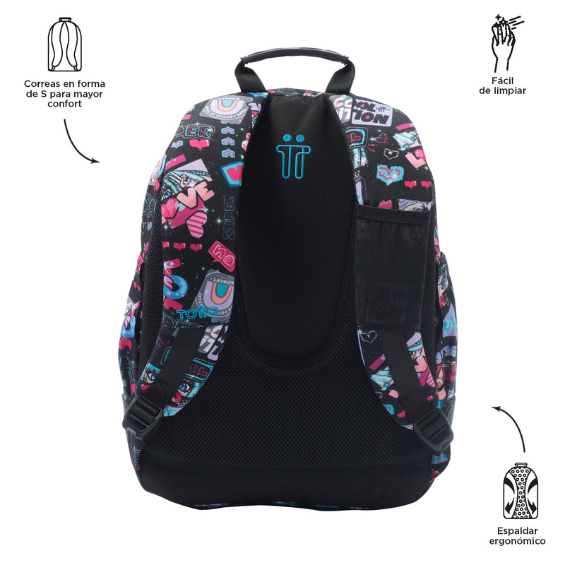 Backpack Rayol Black 6CZ