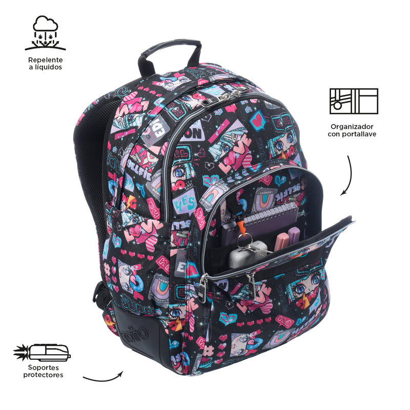 Backpack Rayol Black 6CZ