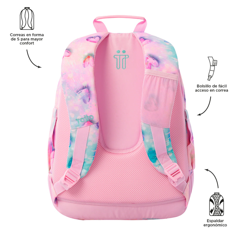 Backpack RAYOL GLITTER 1KB