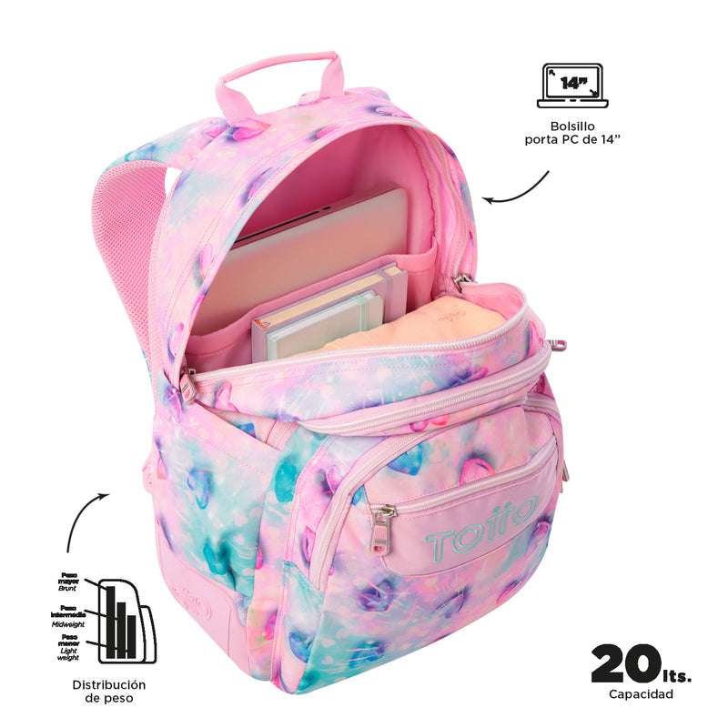 Backpack RAYOL GLITTER 1KB