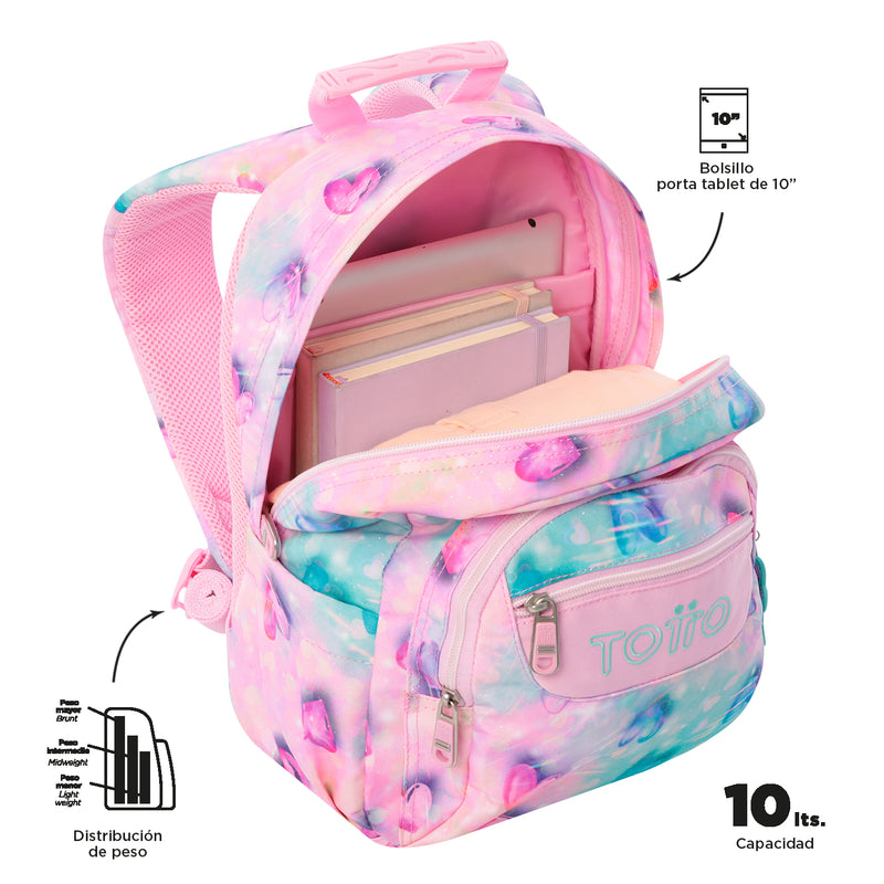 Backpack TEMPERA GLITTER 1KB