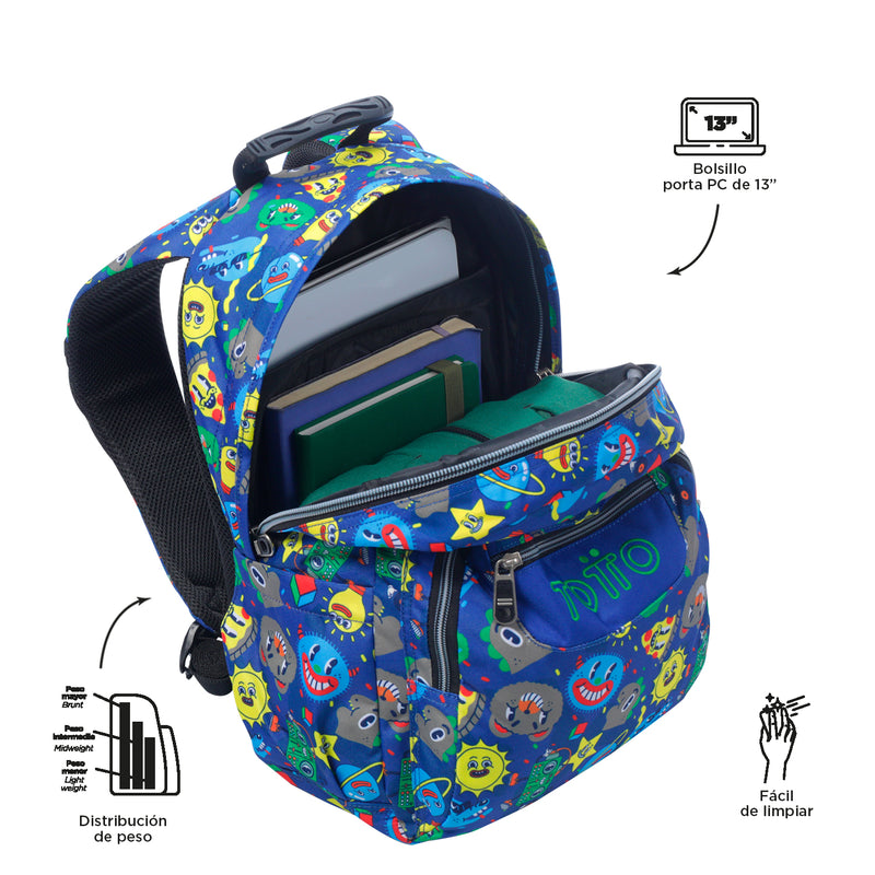 Backpack Gommas Blue 8JZ