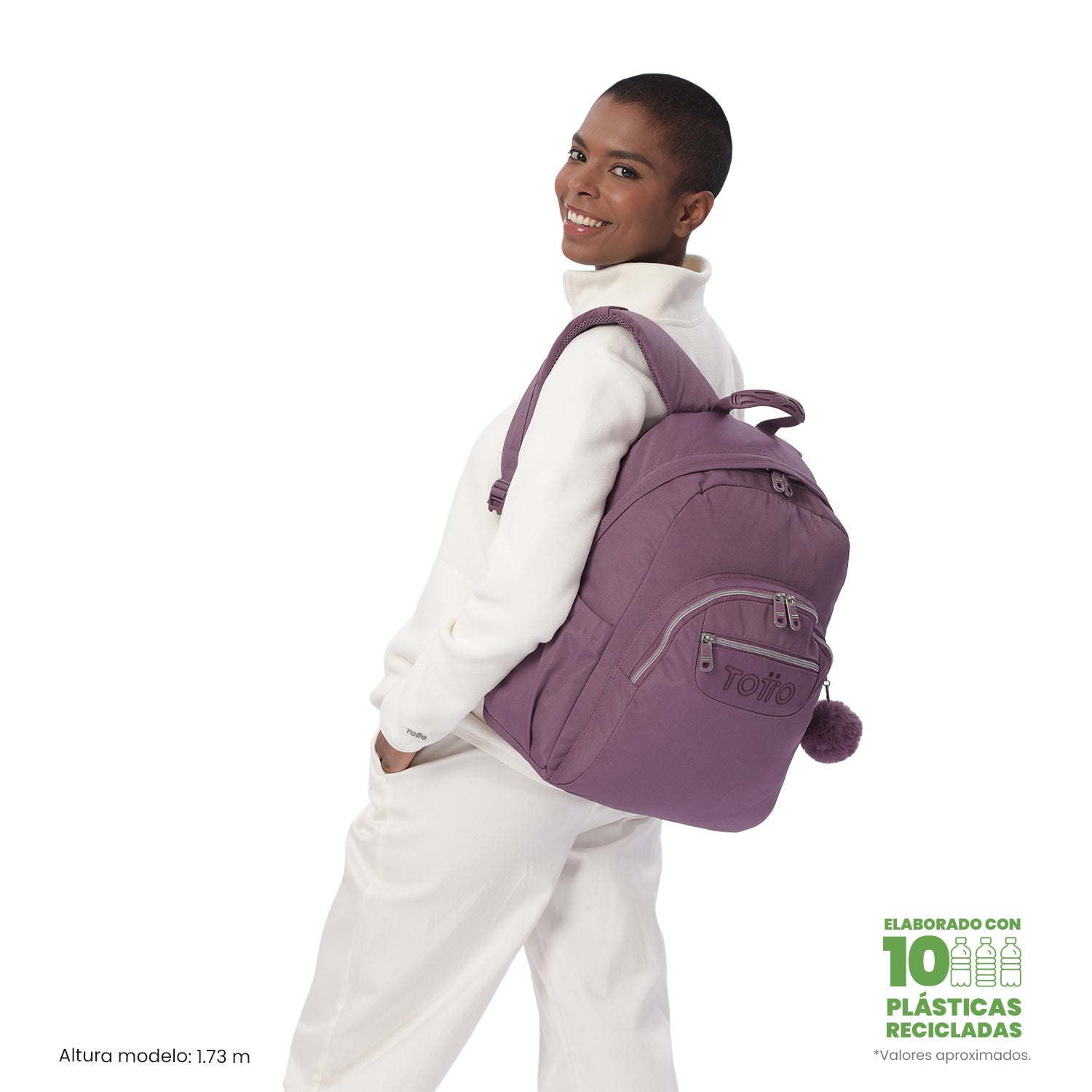 Backpack ACUARELA ECOLE SOLID  M5L