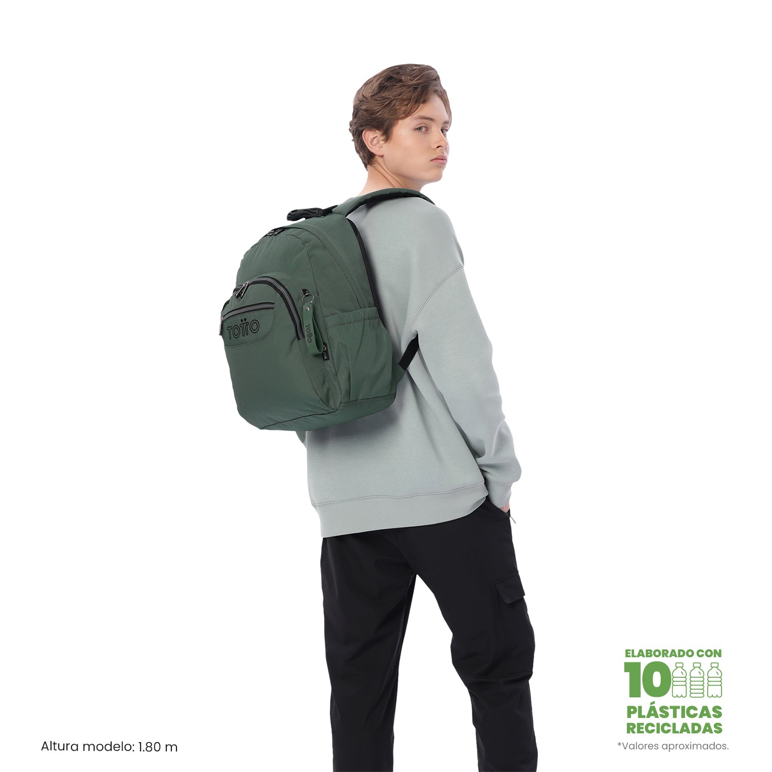 Backpack ACUARELA ECOLE SOLID  V7Y