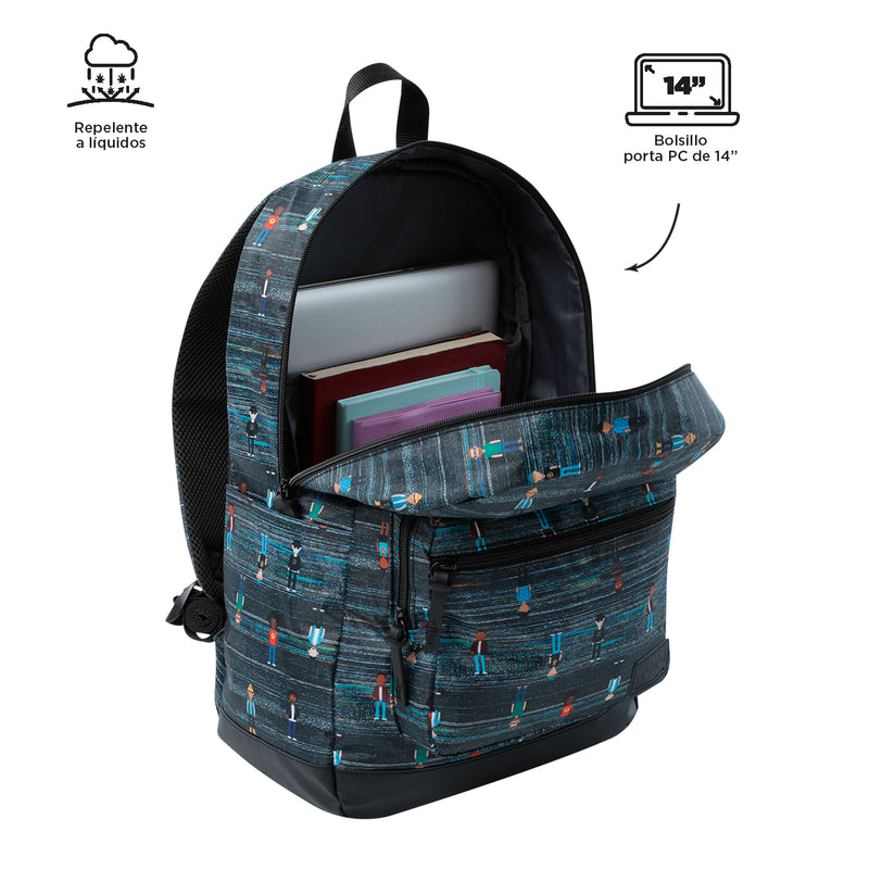 Backpack PC Pocket 14" Tocax Grey 6YE