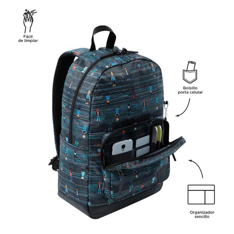 Backpack PC Pocket 14" Tocax Grey 6YE