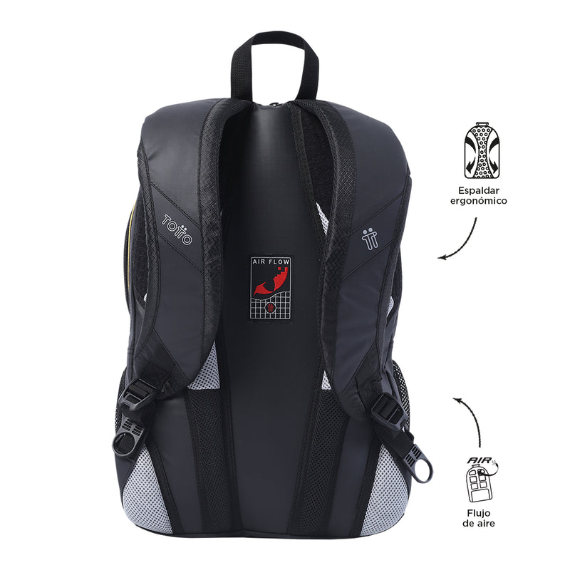 Backpack PC Pocket 15.4" Titanio 2.0 Black Hombre N01