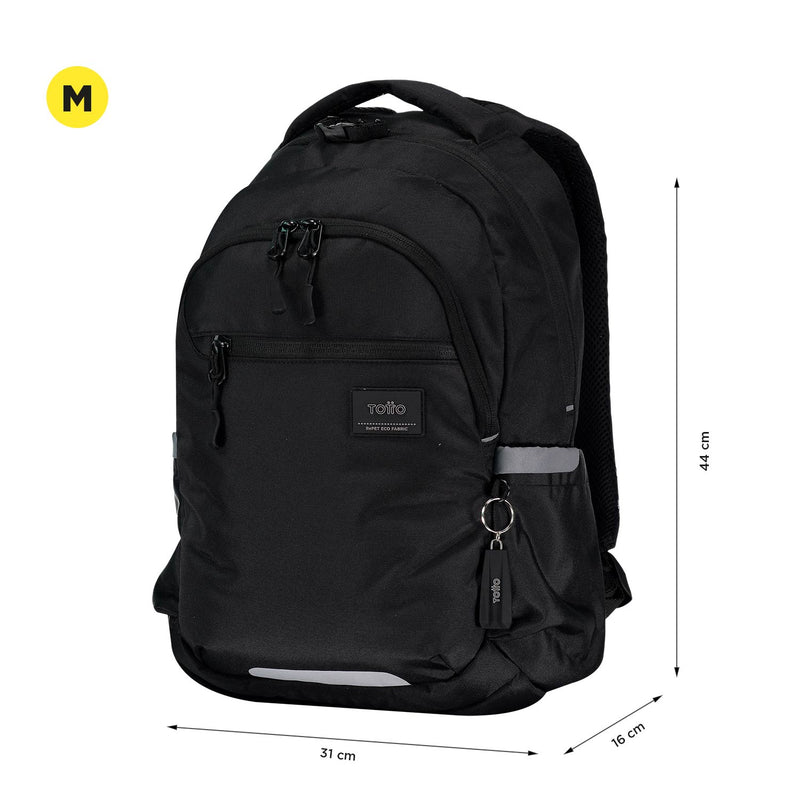 Backpack PC Pocket 14" P Tablet Y Pc Misisipi Black Unisex N01