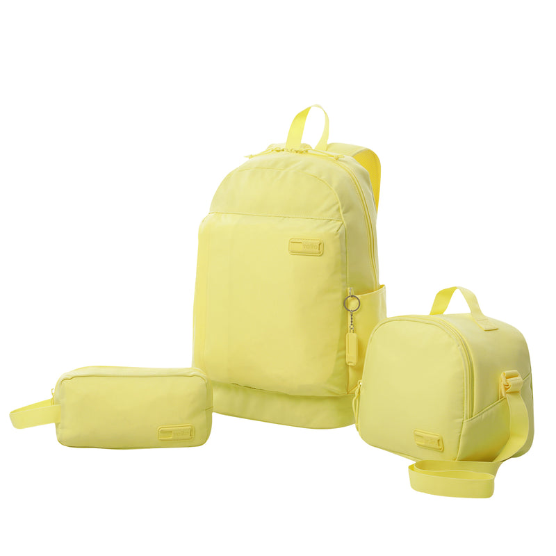 KIT X 3 Backpack + Lunchbag + Pencilcase YUNO A81