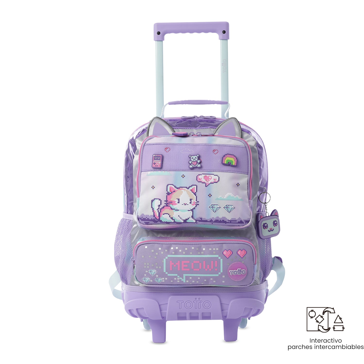 Wheeled Backpack ANDY CAT M 5QF