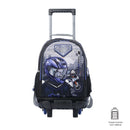 Kit X 3 Wheeled Backpack RUE M+Lunchbag+Pencilcase HELMET RACERNZ0