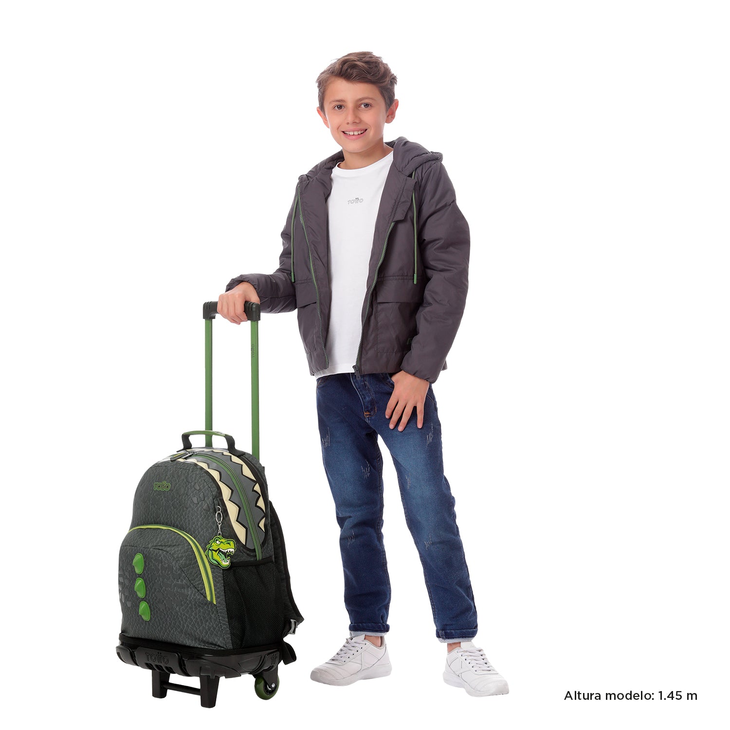 Wheeled Backpack DINOLAND L 7YP