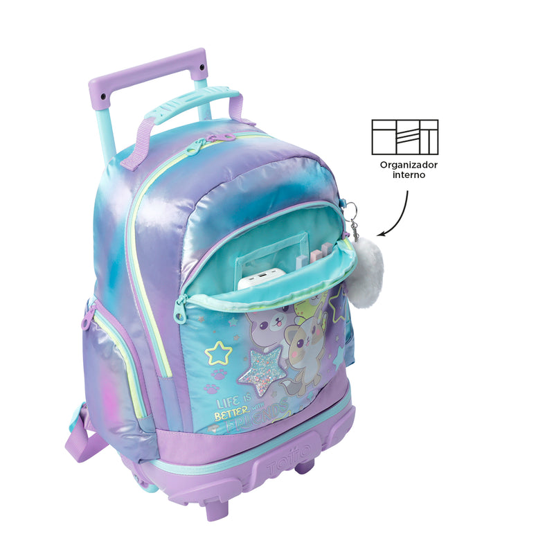 Wheeled Backpack RUE FRIENDS M 4QK